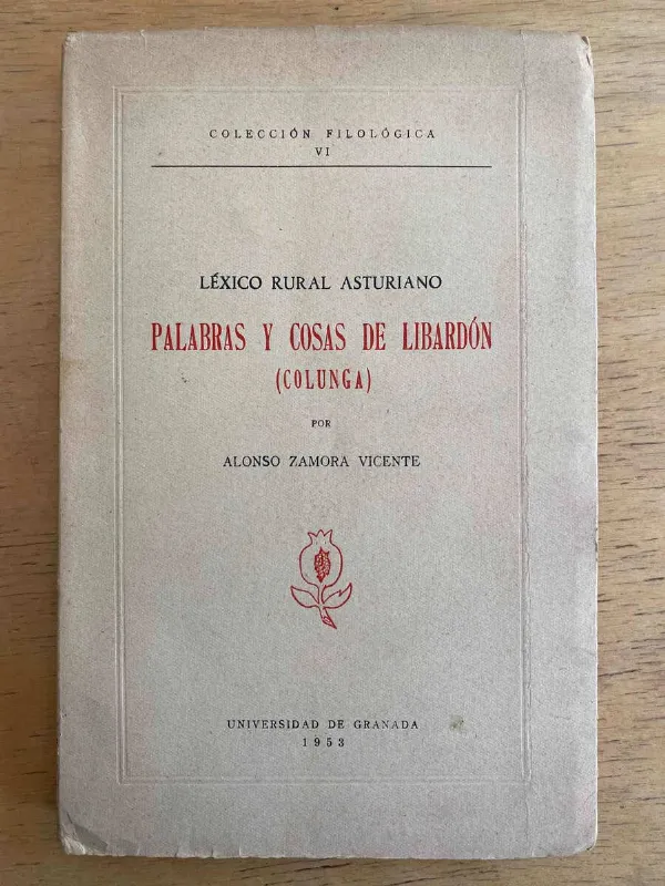 Tapa de Palabras Y Cosas De Libardon (colunga) - Alonso Zamora (e5)