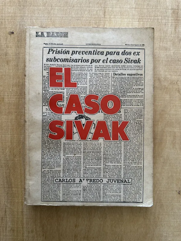 El caso sivak - Juvenal, Carlos Alfredo (Z3)