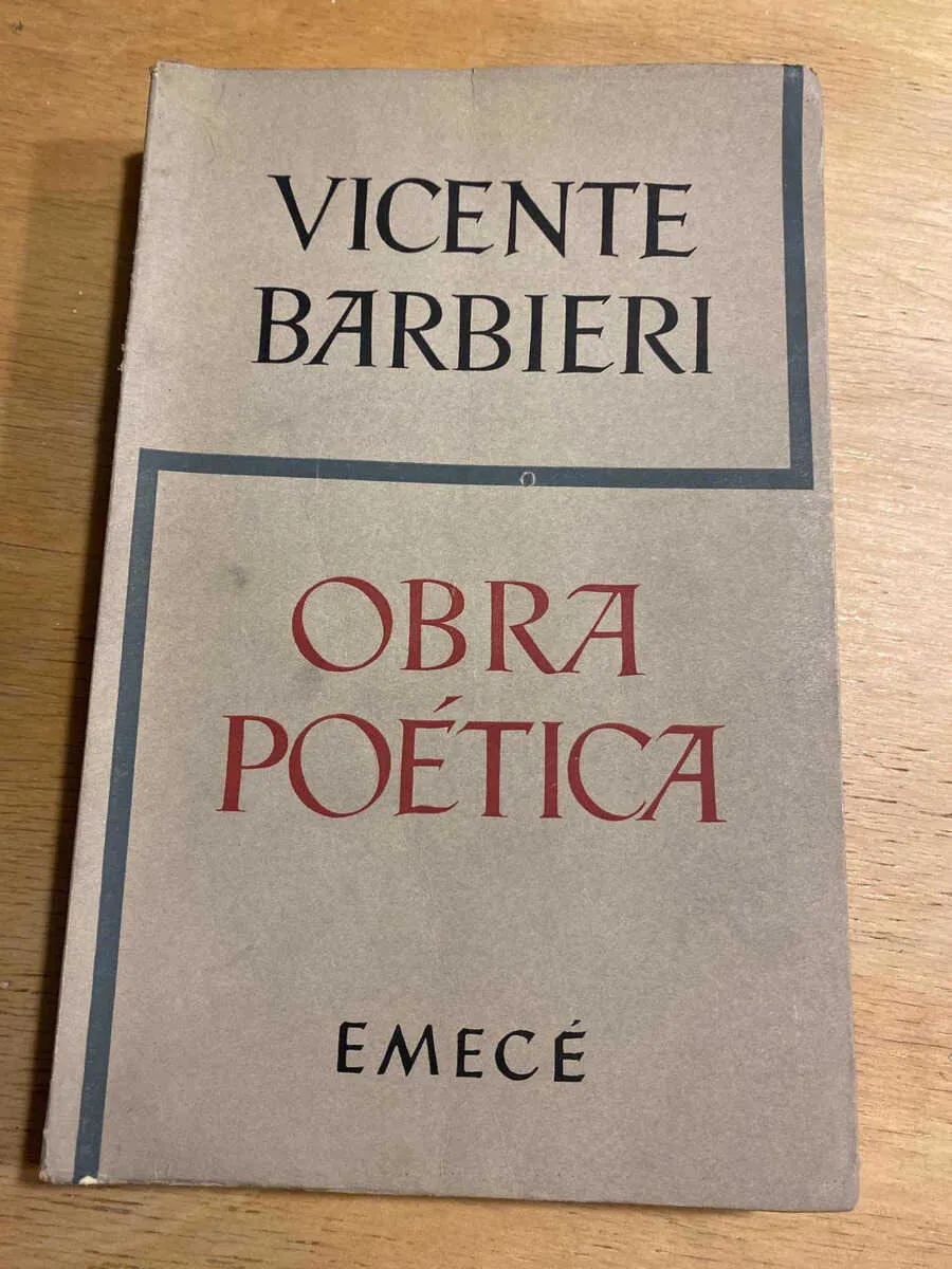 Obra Poetica - Barbieri, Vicente (u5)
