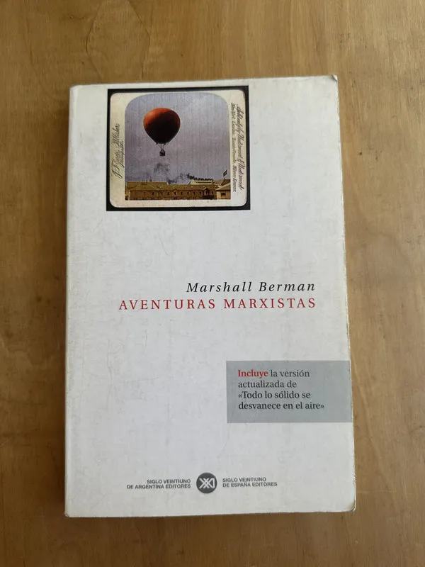 Tapa de Aventuras Marxistas - Berman, Marshall (Hh4)