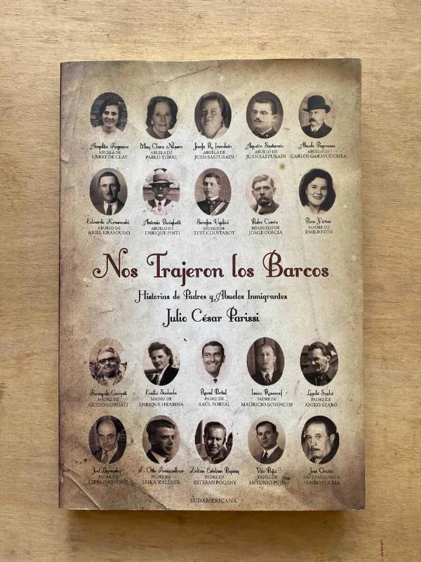 Tapa de Nos Trajeron Los Barcos. Historias De Padres y- Parissi (q3)