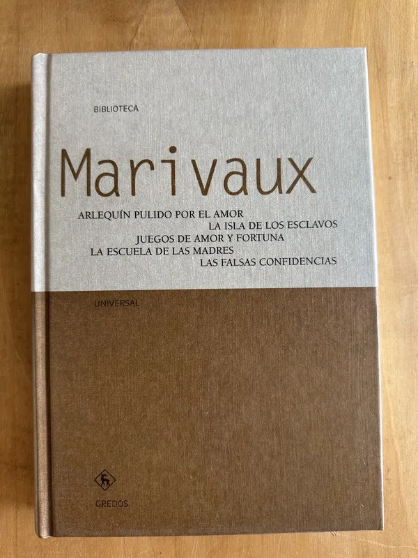 Arlequin Pulido por el Amor. la Isla de los - Marivaux (2A5