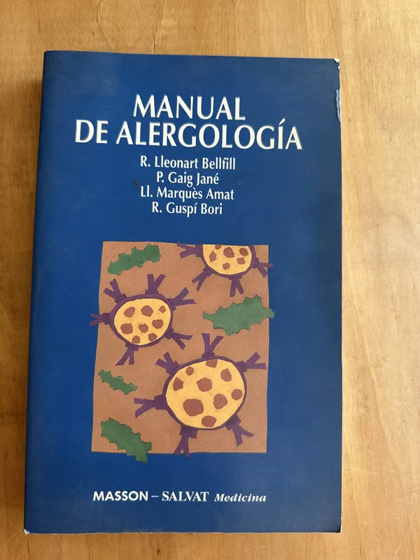 Manual de alergologia - Bellfill; Gaig (2A5)