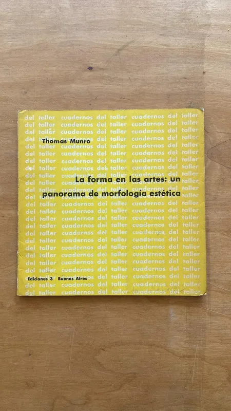 La forma en las artes: un panorama de morfologia- Munro(aa2
