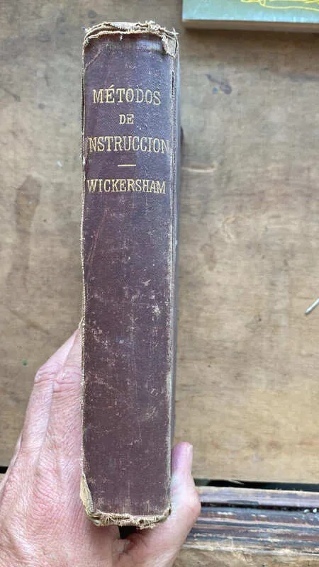 Metodos De Instrucción - Pyle Wickersham, James (gg4)