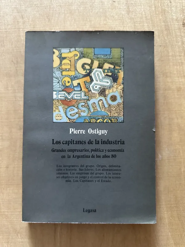 Tapa de Los capitanes de la industria - Ostiguy, Pierre (2c4)