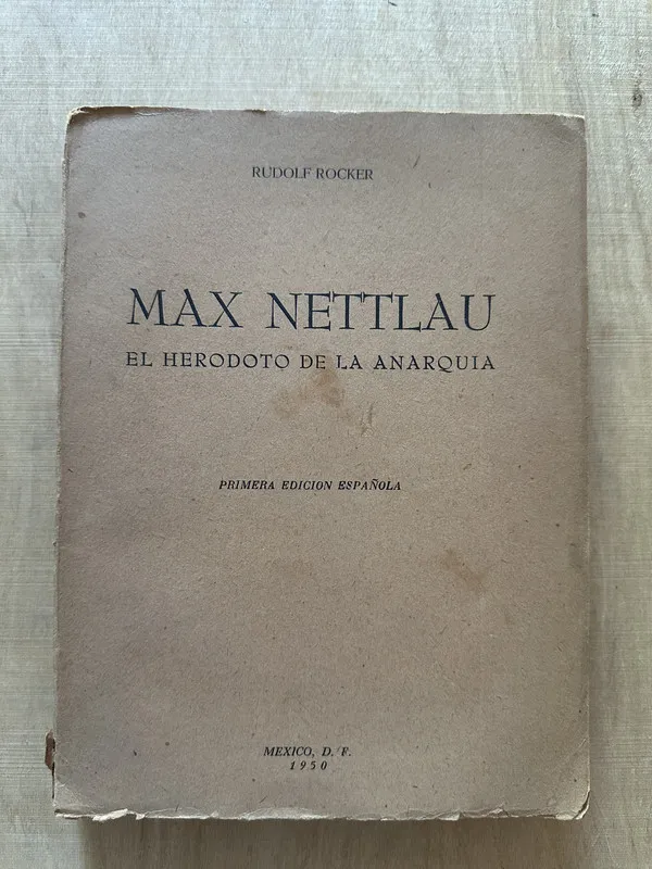 Max Nettlau - Rocker, Rudolf (2c3)