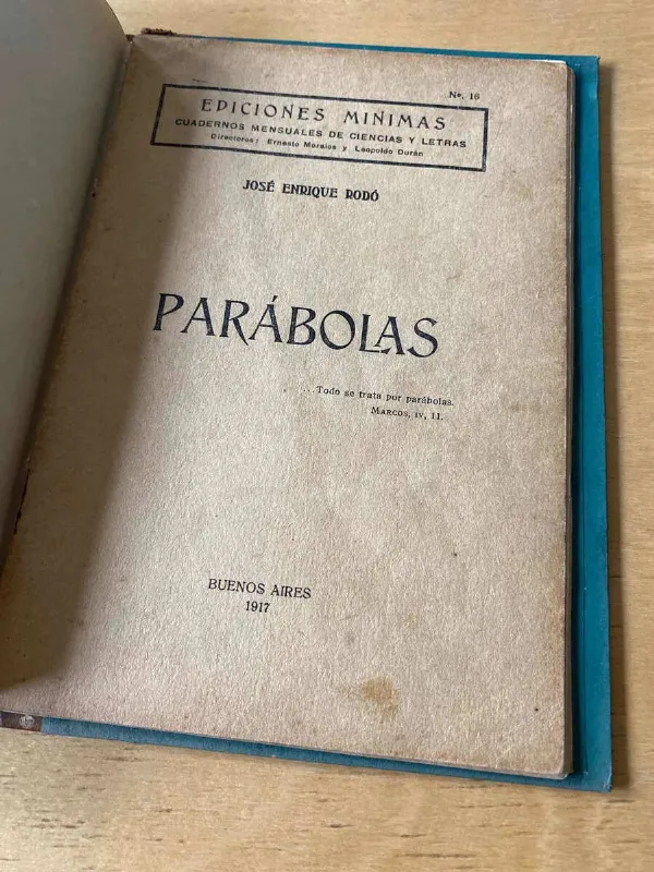 Parabolas - Rodo, Enrique (C4)