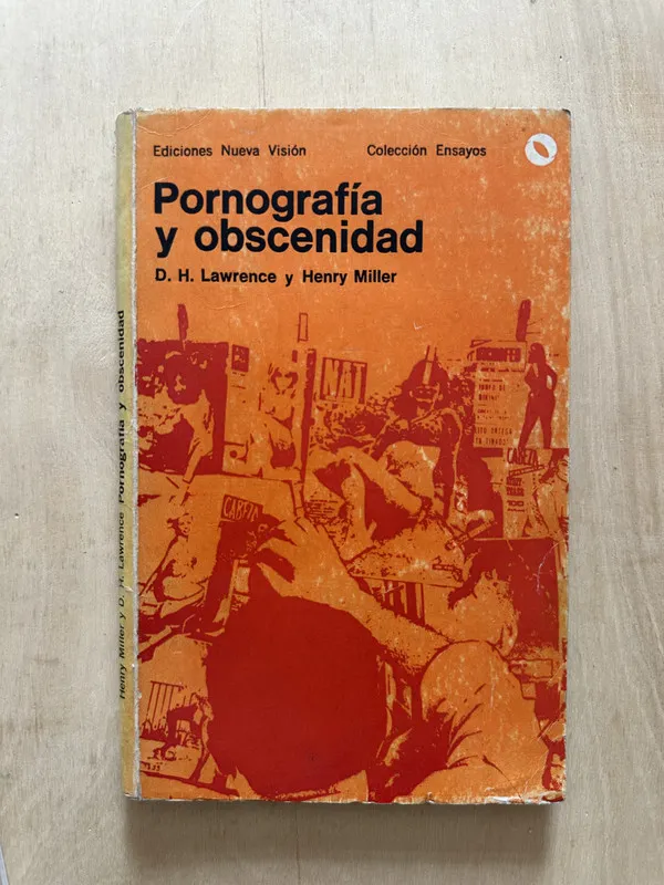 Tapa de Pornografia y obscenidad - Lawrence; Miller (2d6)