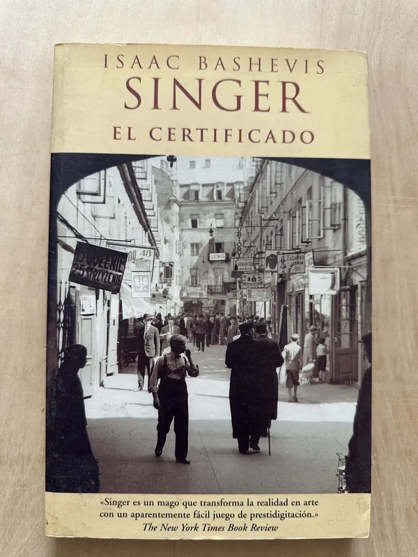 El certificado - Singer, Isaac Bashevis (2d6)
