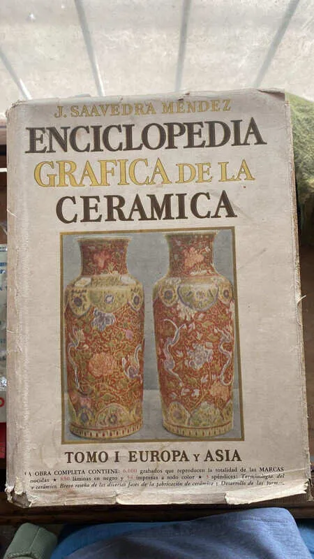 Enciclopedia Grafica De La Ceramica - Saavedra Mendez (u0)
