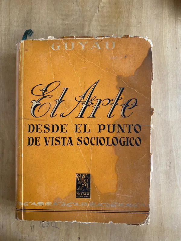 El arte, desde el punto de vista sociologico - Guyau, (ñ 5)