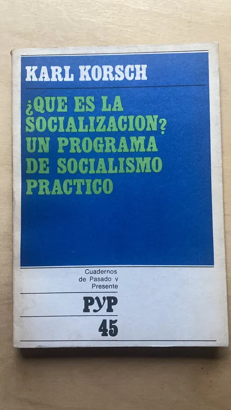 ¿Qué es la socializacion? Un programa de socia- Korsch (2e1