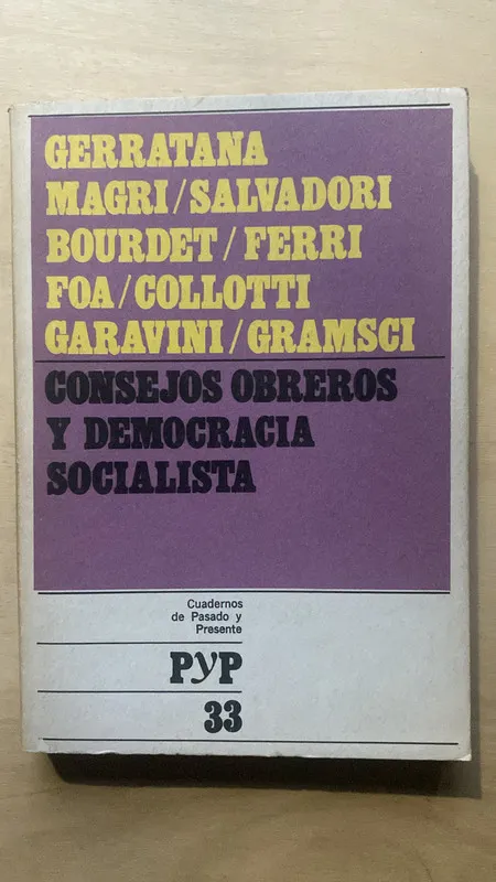 Consejos obreros y democracia socialista - Gerratana (2 e 1