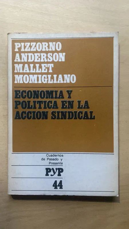 Economia y politica en la accion sindical - Pizzorn (2 e 1)