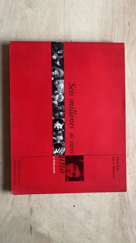 Tapa de Seis millones de veces uno, el holocausto - Toker (2 f 1)