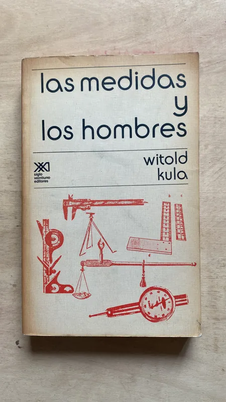 Las medidas y los hombres - Kula, Witold (2 f 1)