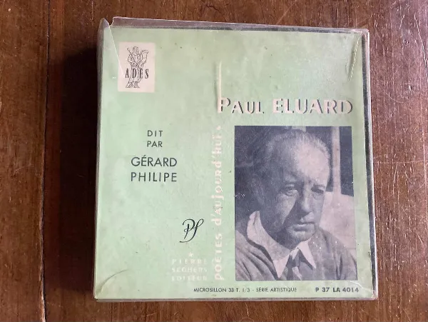 Tapa de Poetes D`aujourd`hui : Eluard Dit Par Gerard Ph- Eluard (W4)