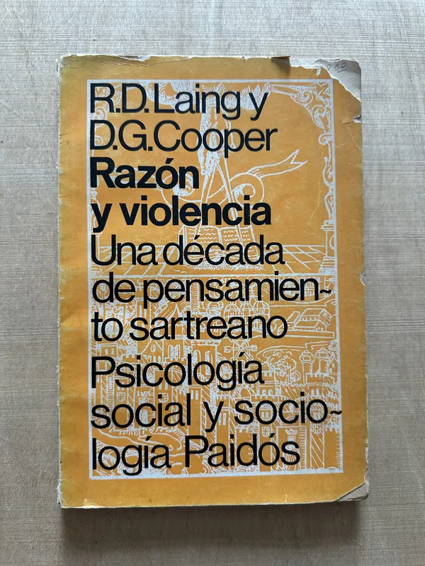Tapa de Una decada de pensamiento sartreano - Laing; Cooper (2d6)