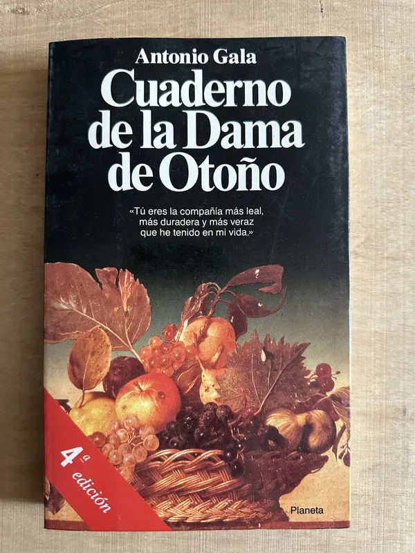 Cuaderno de la Dama de Otoño - Gala, Antonio (2d6)