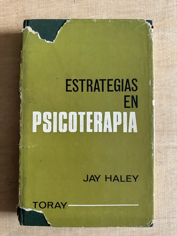 Estrategias en Psicoterapia - Haley, Jay (2b6)
