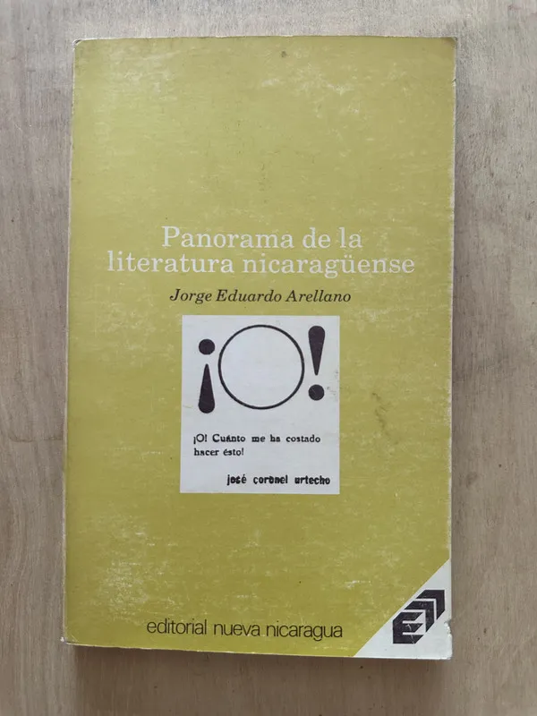 Panorama de la literatura nicaraguense - Arellano (2d5)