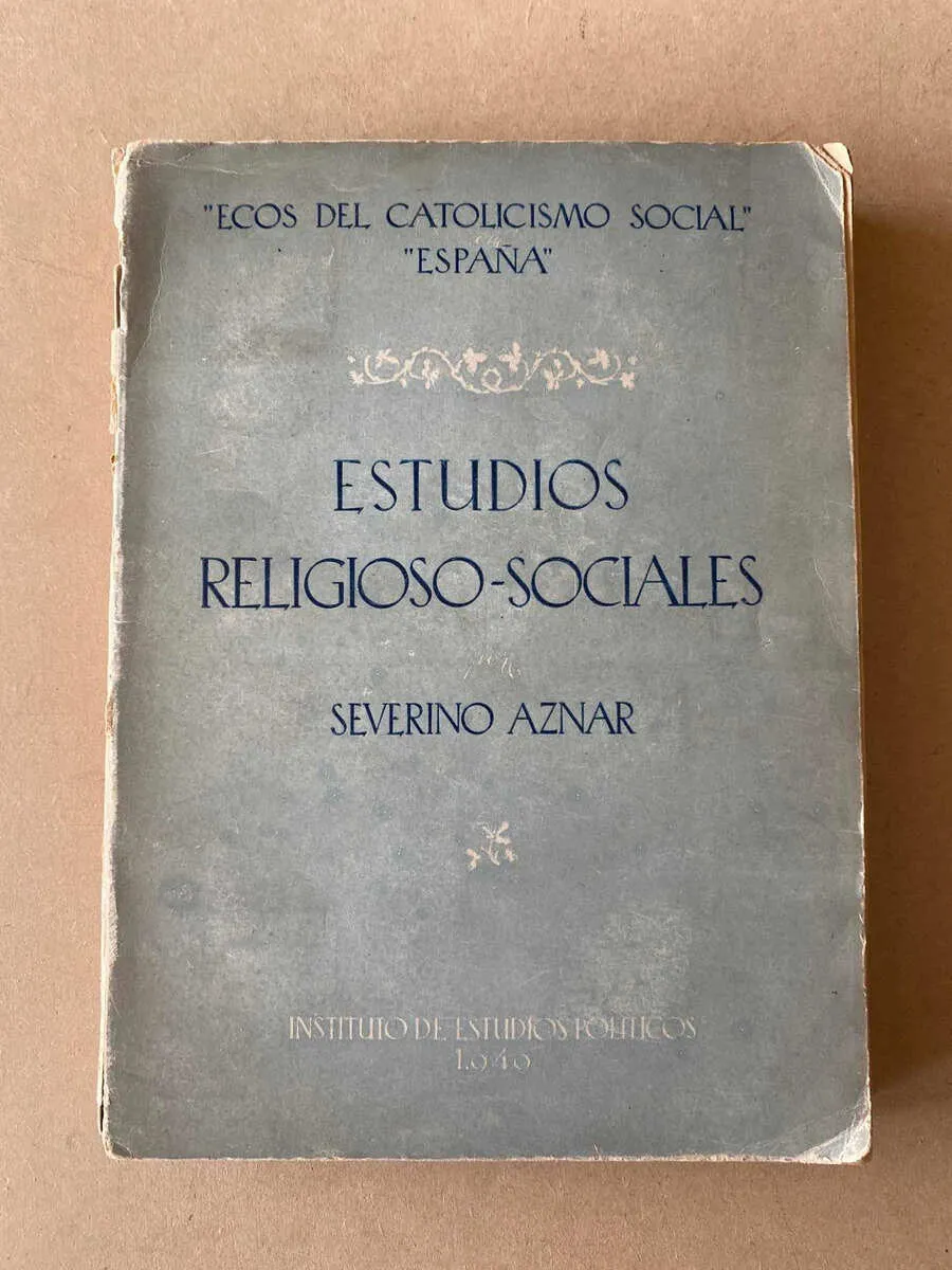 Estudios Religiosos - Sociales - Aznar, Severino (D7)