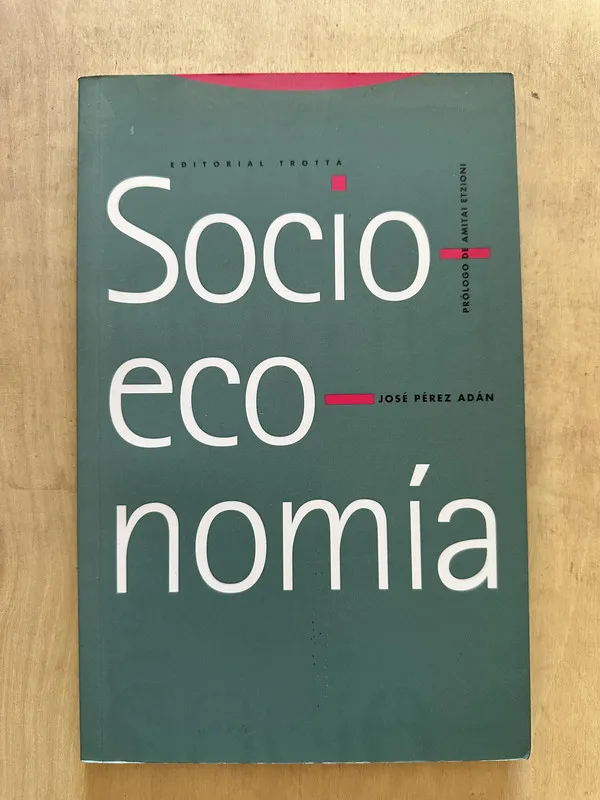 Socioeconomia - Perez Adan, Jose (2d3)
