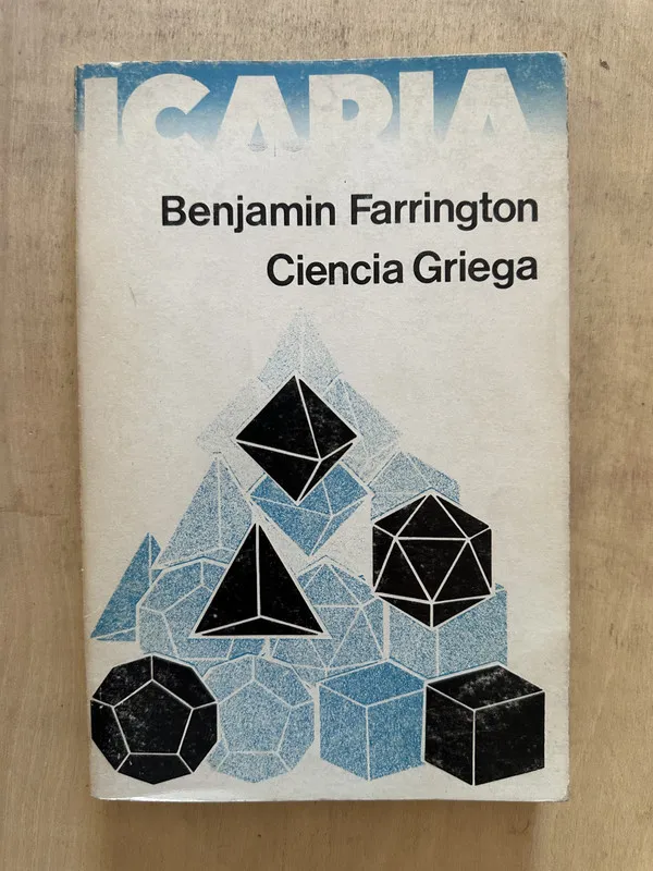 Tapa de Ciencia Griega - Farrington, Benjamin (2d3)