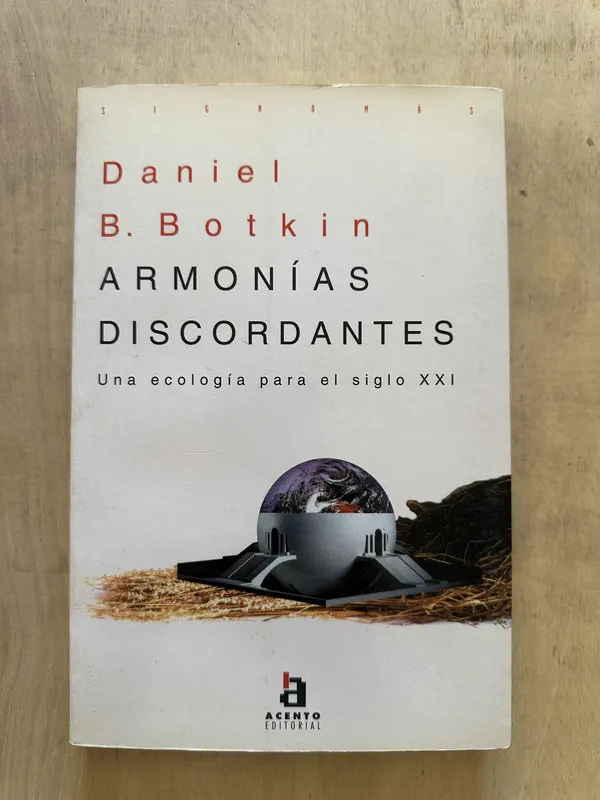 Tapa de Armonias Discordantes - Botkin, Daniel (2b2)