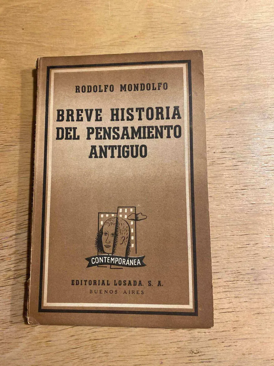 Breve Historia Del Pensamiento Antiguo - Mondolfo (s2)