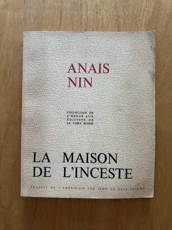 La maison de l'inceste - Nin, Anais (2d2)