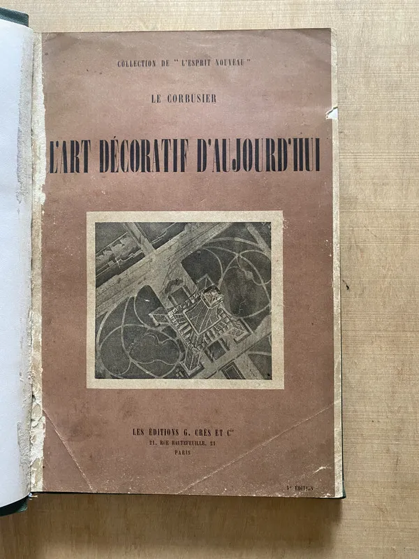 L´art decoratif d´aujourd´hui - Le Corbusier, (2 f 3)