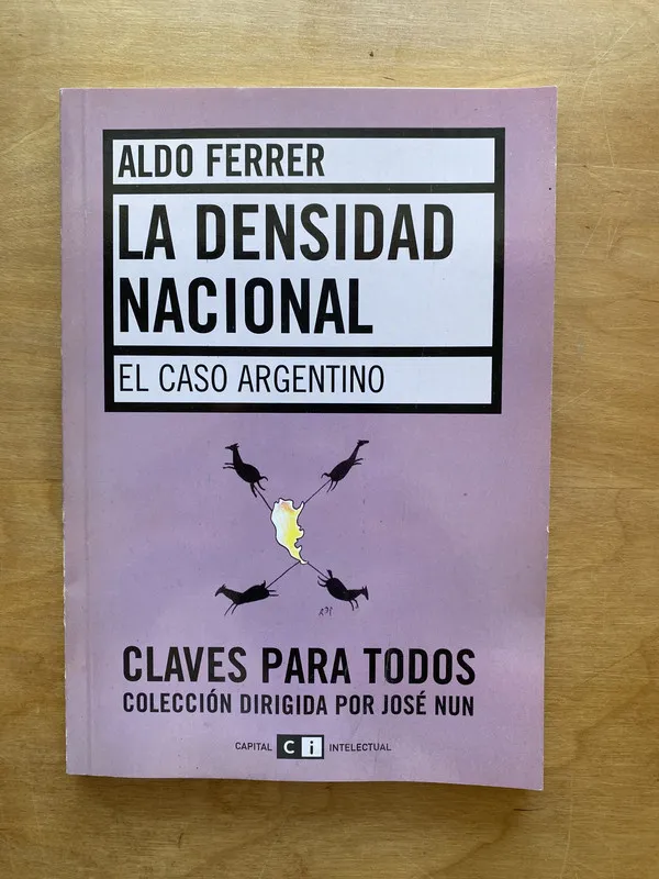 Tapa de La densidad nacional - Ferrer, Aldo (c 1)