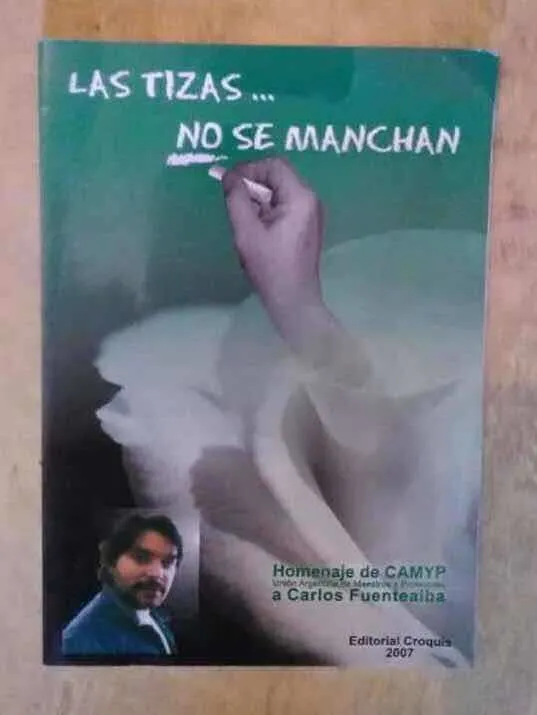 Tapa de Las Tizas No Se Manchan. Homenaje De Camyp A Fuentealba (X2)