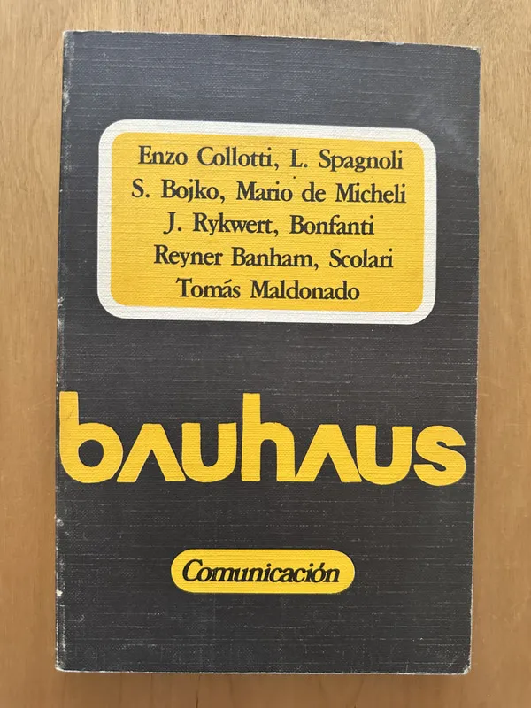 Tapa de Bauhaus - Colloti, Enzo; Spagnoli, I.; (2d1)