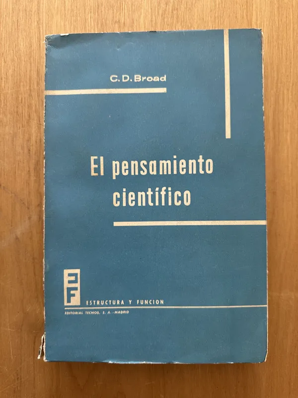 El pensamiento cientifico - Broad, C. D. (2f6)