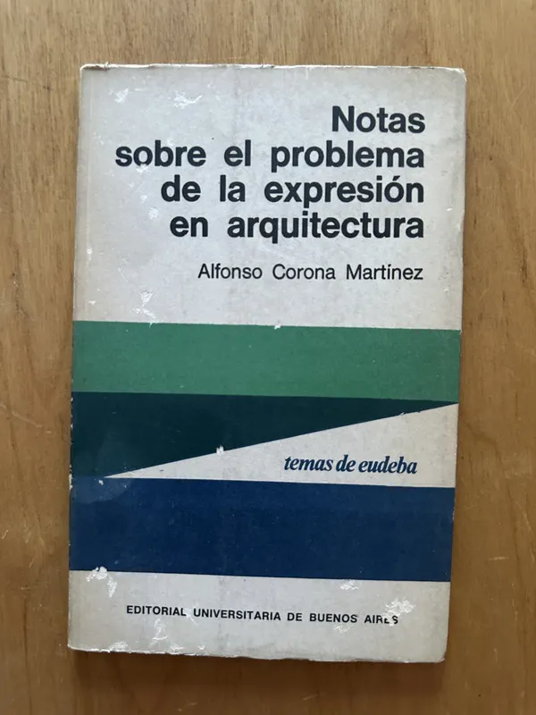 Notas problema de la expresion en arquitectura- Corona (2f6