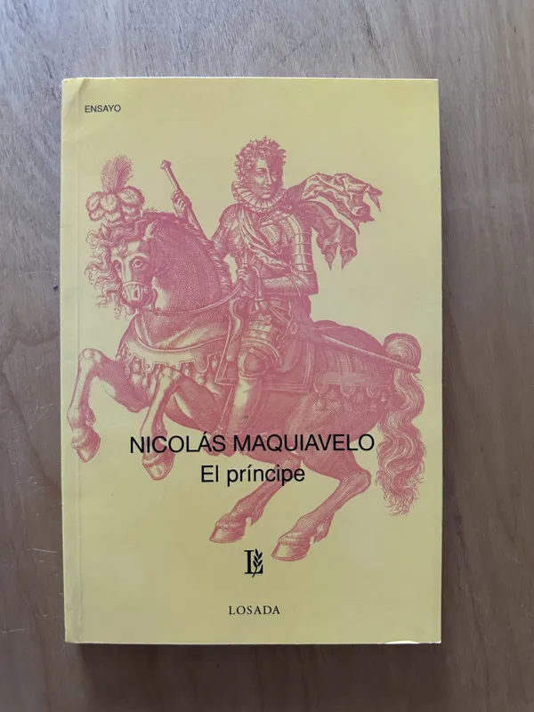 El principe - Maquiavelo, Nicolas (2f6)