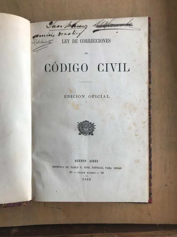 - Ley De Correcciones Al Codigo Civil (aa1)