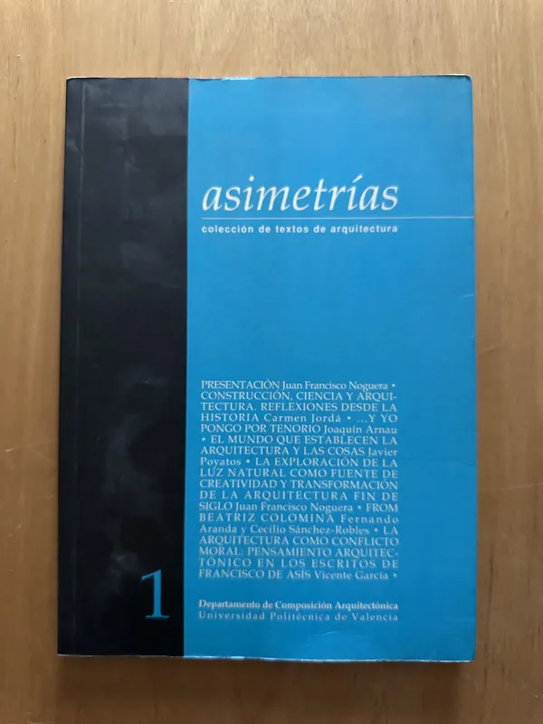 Asimetrias - Noguera Gimenez; Garcia Ros (2f5)
