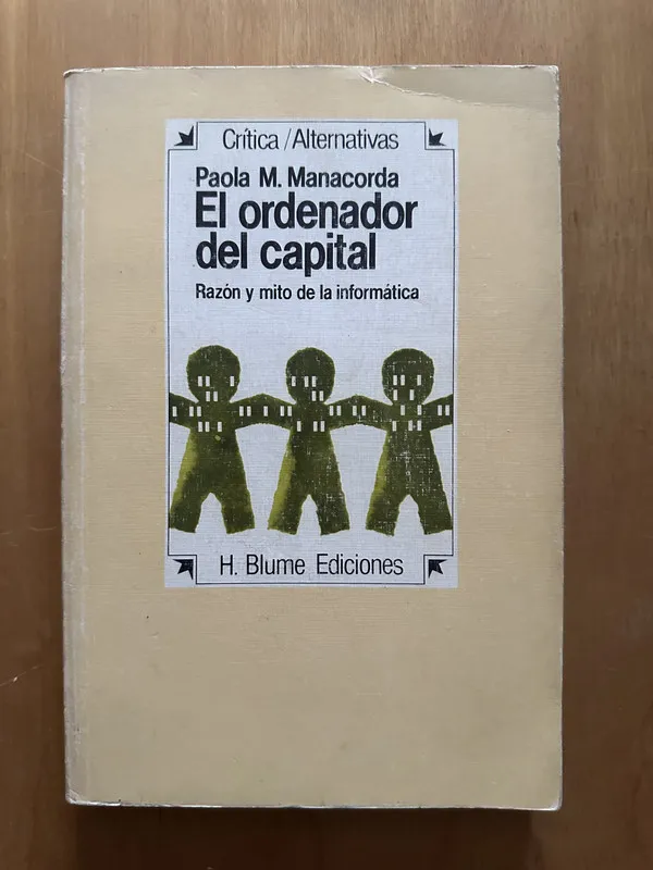 El ordenador del capital - Manacorda, Paola M. (2f5)