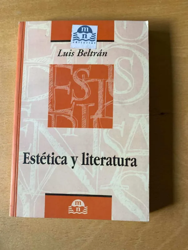 Estetica Y Literatura - Beltran, Luis (C5)