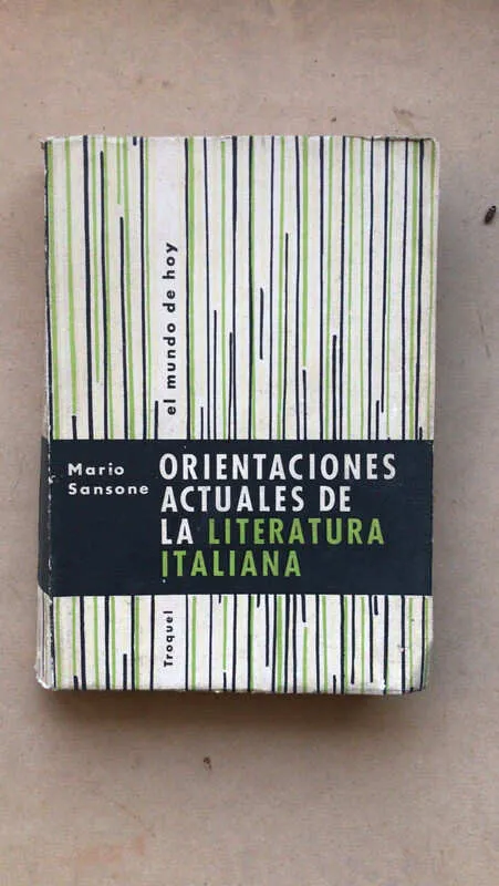 Orientaciones Actuales d Literatura Italiana - Sansone (aa3)