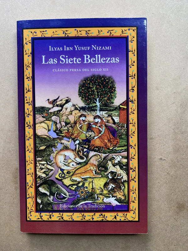 Tapa de Las Siete Bellezas - Ilyas Ibn Yusuf Nizami (casa)