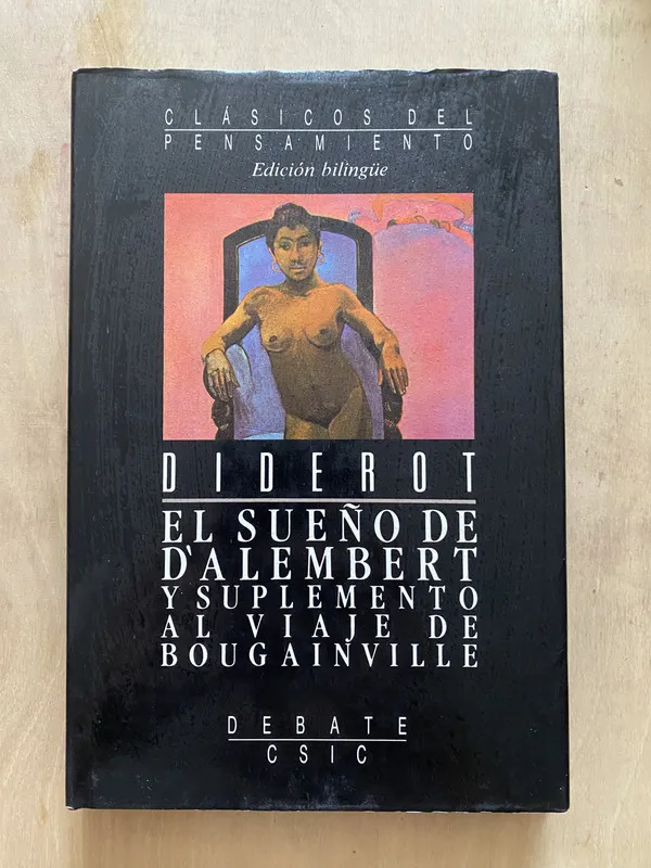El sueño de D'lembert y suplemento al viaje- Diderot (2e4)