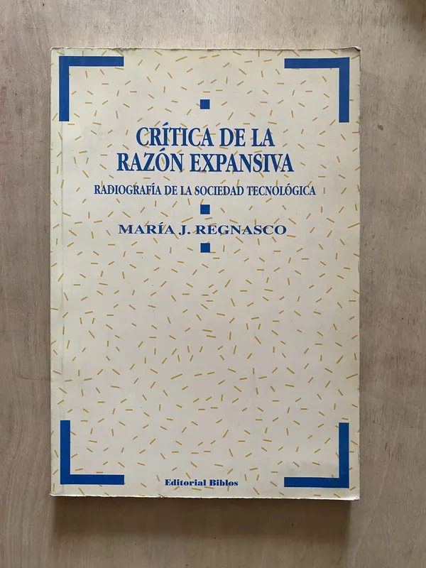 Critica de la razon expansiva - Regnasco, Maria (2 e 5)