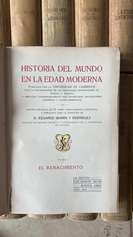 Historia Del Mundo En La Edad Moderna- Ibarra Y Rodriguez (ñ