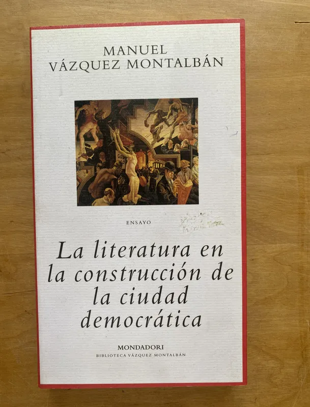 La literatura en la construccion de- Vazquez Montalban (ee1