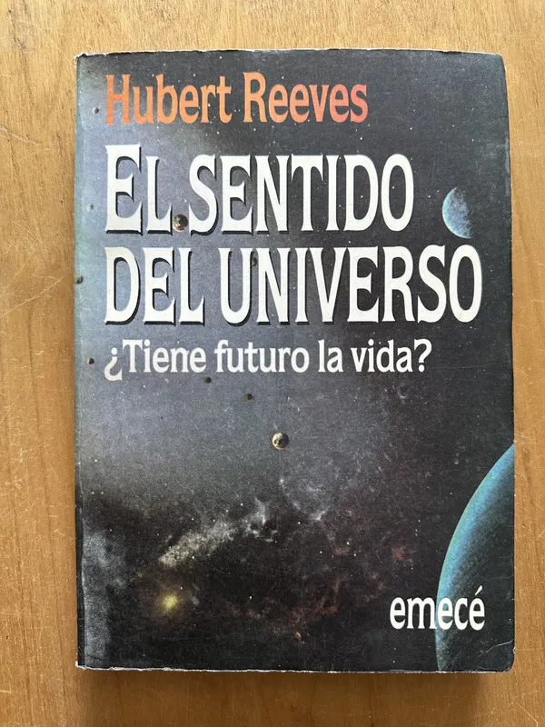 Tapa de El sentido del universo - Reeves, Hubert (2i3)